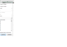Filtrado en Excel