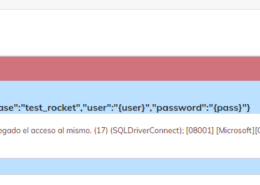 No puedo conectarme a base de datos SQL SERVER