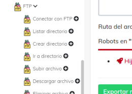 DESCONEXIÓN FTP