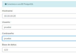 Crear conexion a PostgreSql con un puerto diferente