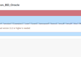 Error conexion BD Oracle