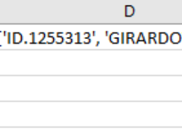 Alguna recomendación por favor para un texto pasarlo a Excel en diferentes columnas.