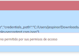 Modulo drive da error WinError 10013